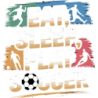 Eat Sleep Play Soccer Koszulka dziecięca 150g