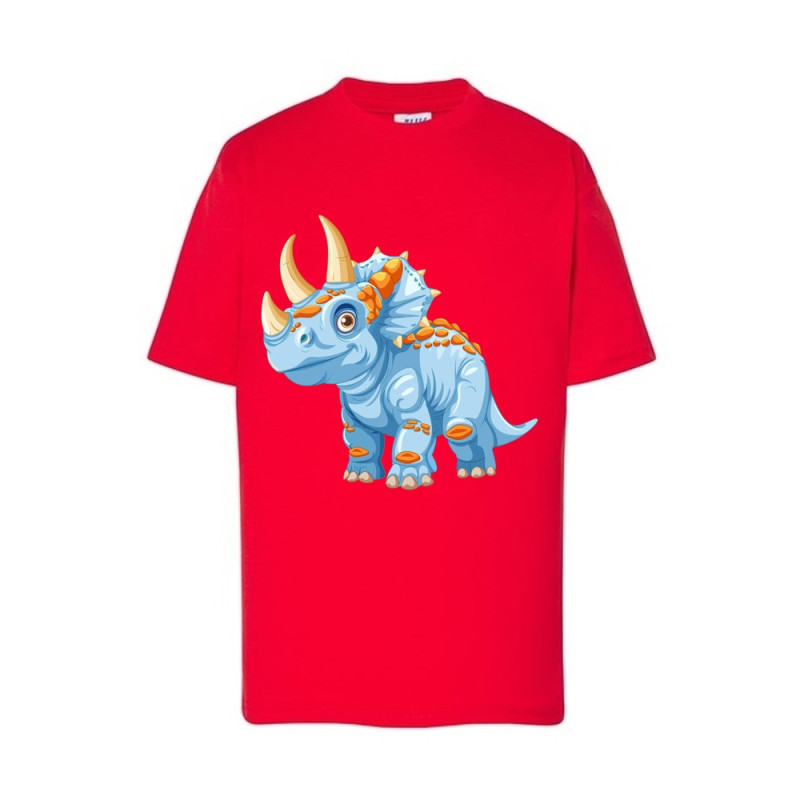 Dinozaur triceratops Koszulka dziecięca 150g