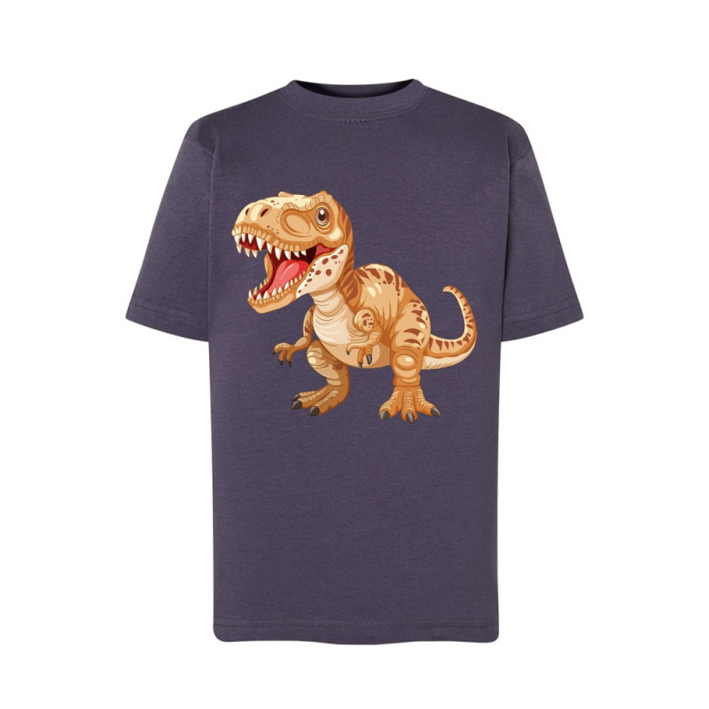 Dinozaur tyranozaur Koszulka dziecięca 150g