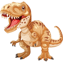 Dinozaur tyranozaur Koszulka dziecięca 150g