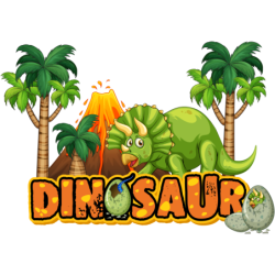 Dinozaur triceratops Koszulka dziecięca 150g