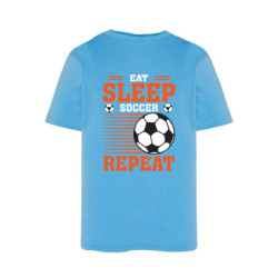 Eat Sleep Soccer Repeat Koszulka dziecięca 150g