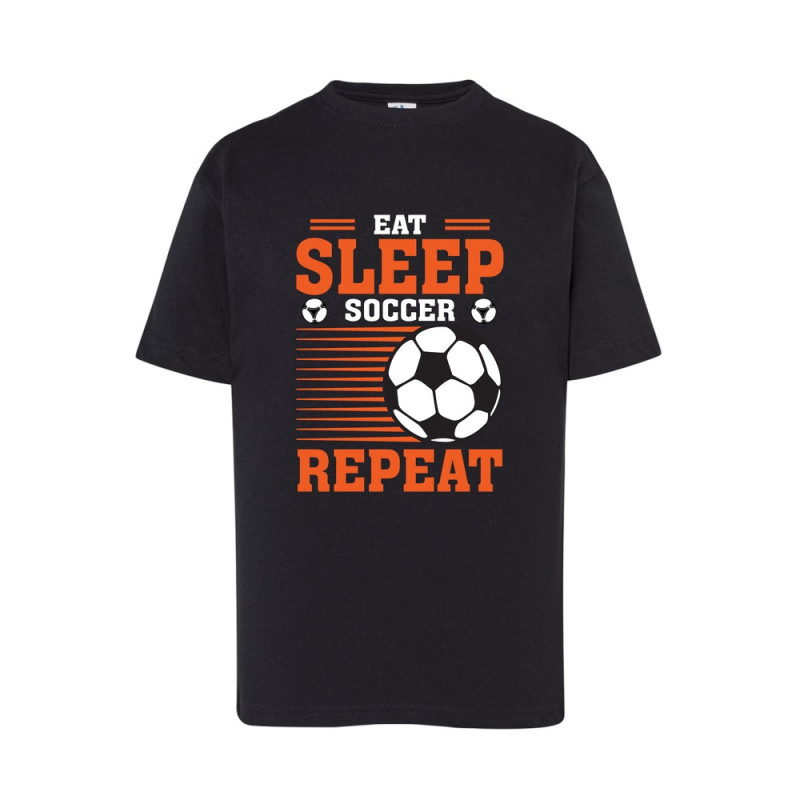 Eat Sleep Soccer Repeat Koszulka dziecięca 150g