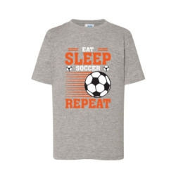 Eat Sleep Soccer Repeat Koszulka dziecięca 150g