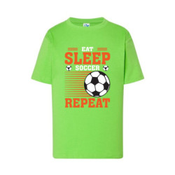 Eat Sleep Soccer Repeat Koszulka dziecięca 150g