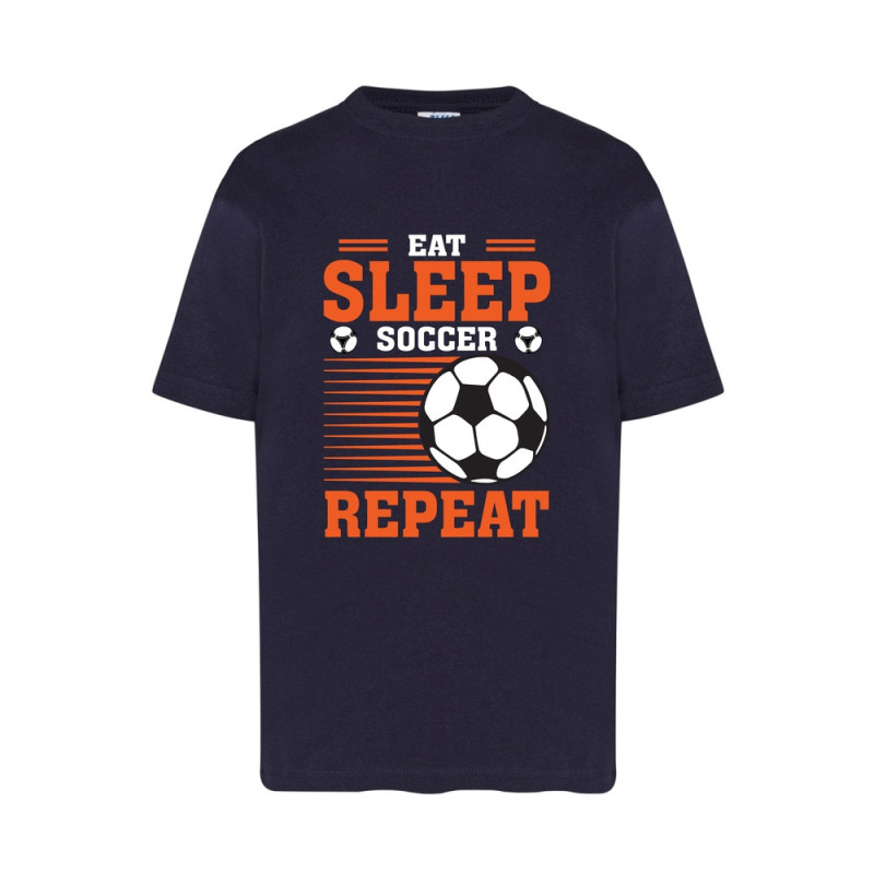 Eat Sleep Soccer Repeat Koszulka dziecięca 150g