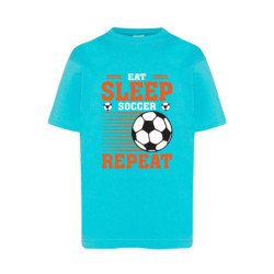 Eat Sleep Soccer Repeat Koszulka dziecięca 150g