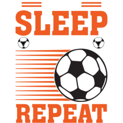 Eat Sleep Soccer Repeat Koszulka dziecięca 150g