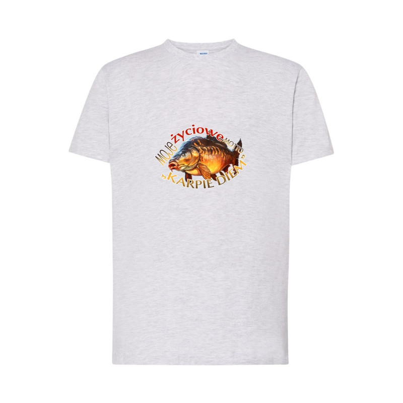 Motto Karpie diem Koszulka męska 170g
