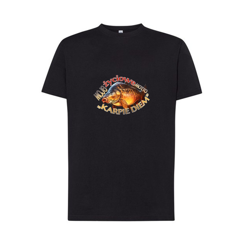 Motto Karpie diem Koszulka męska 170g