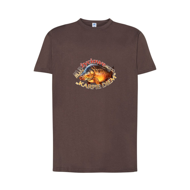 Motto Karpie diem Koszulka męska 170g