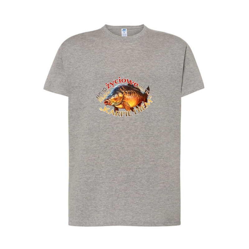 Motto Karpie diem Koszulka męska 170g