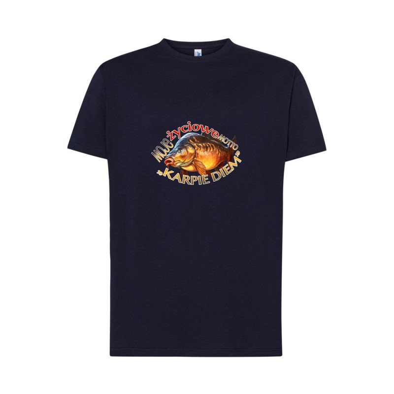 Motto Karpie diem Koszulka męska 170g
