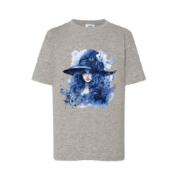 Niebieska słodka czarownica Koszulka dziecięca 150g