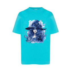 Niebieska słodka czarownica Koszulka dziecięca 150g