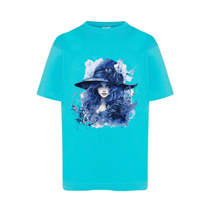 Niebieska słodka czarownica Koszulka dziecięca 150g