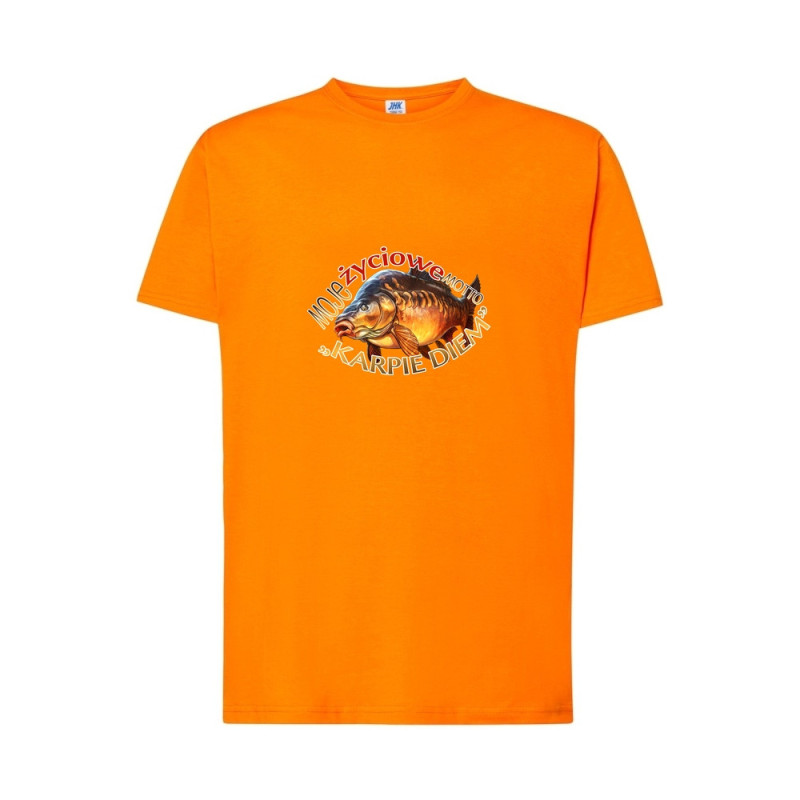 Motto Karpie diem Koszulka męska 170g