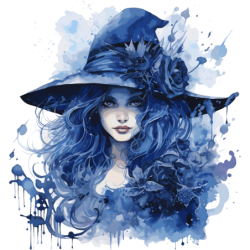 Niebieska słodka czarownica Koszulka dziecięca 150g