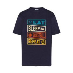 Eat Sleep Basketball Koszulka dziecięca 150g