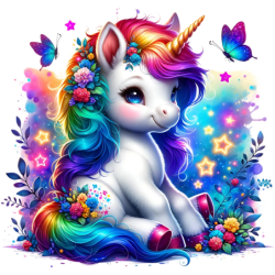 Słodki Jednorożec Koszulka dziecięca 150g