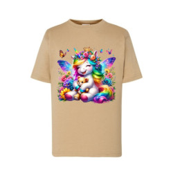 Słodki Jednorożec z miśkiem Koszulka dziecięca 150g