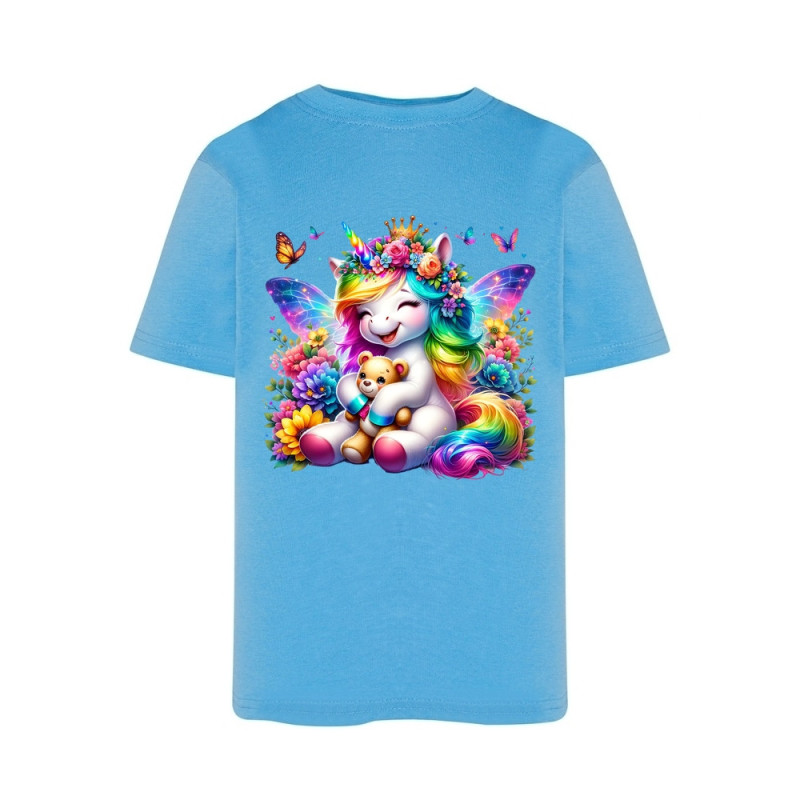 Słodki Jednorożec z miśkiem Koszulka dziecięca 150g