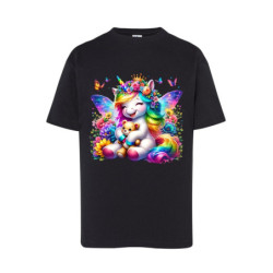 Słodki Jednorożec z miśkiem Koszulka dziecięca 150g