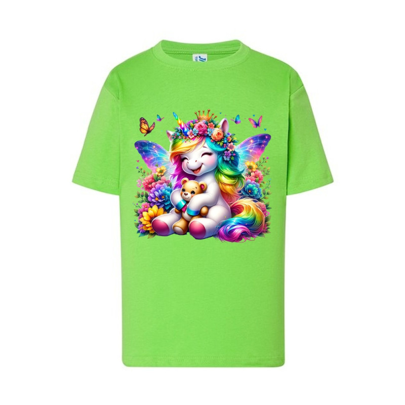 Słodki Jednorożec z miśkiem Koszulka dziecięca 150g
