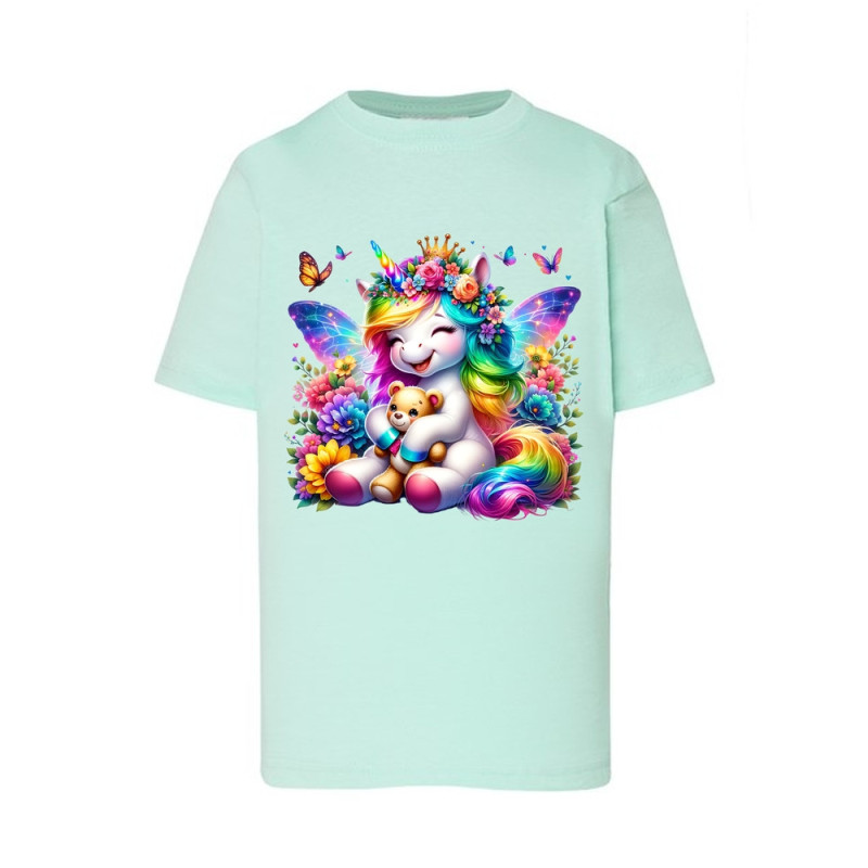 Słodki Jednorożec z miśkiem Koszulka dziecięca 150g