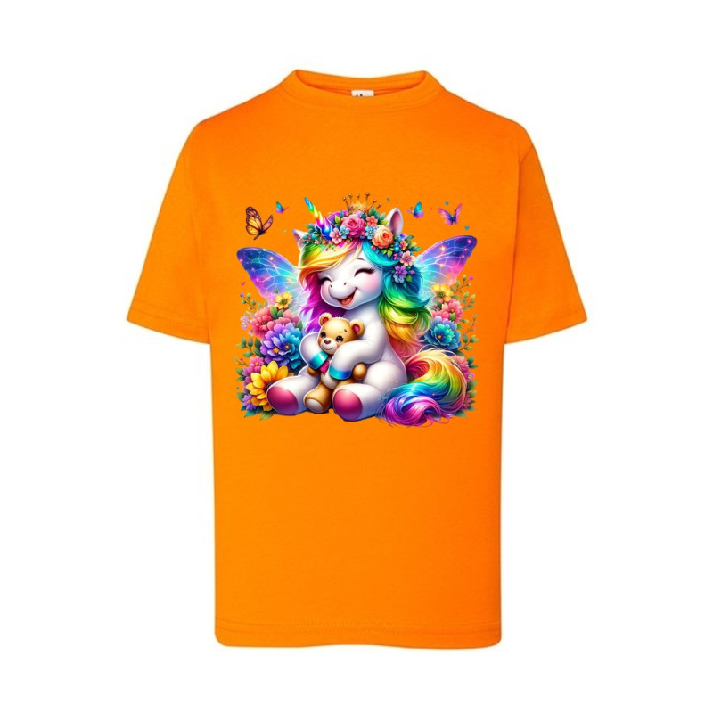 Słodki Jednorożec z miśkiem Koszulka dziecięca 150g