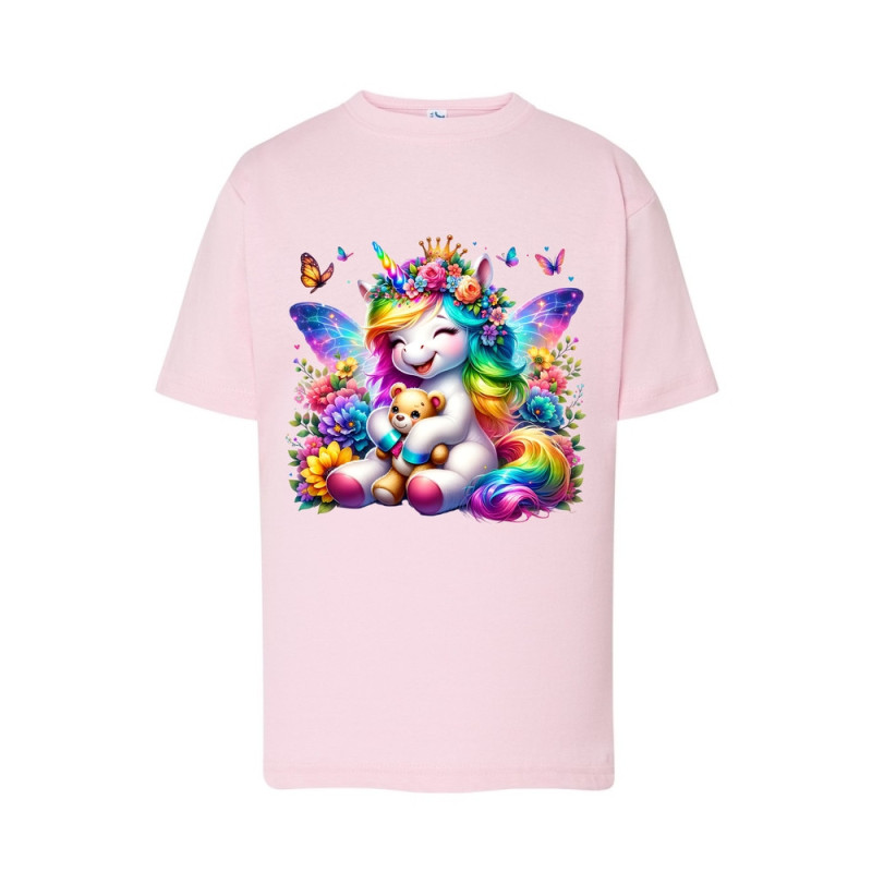 Słodki Jednorożec z miśkiem Koszulka dziecięca 150g