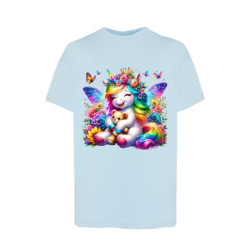 Słodki Jednorożec z miśkiem Koszulka dziecięca 150g