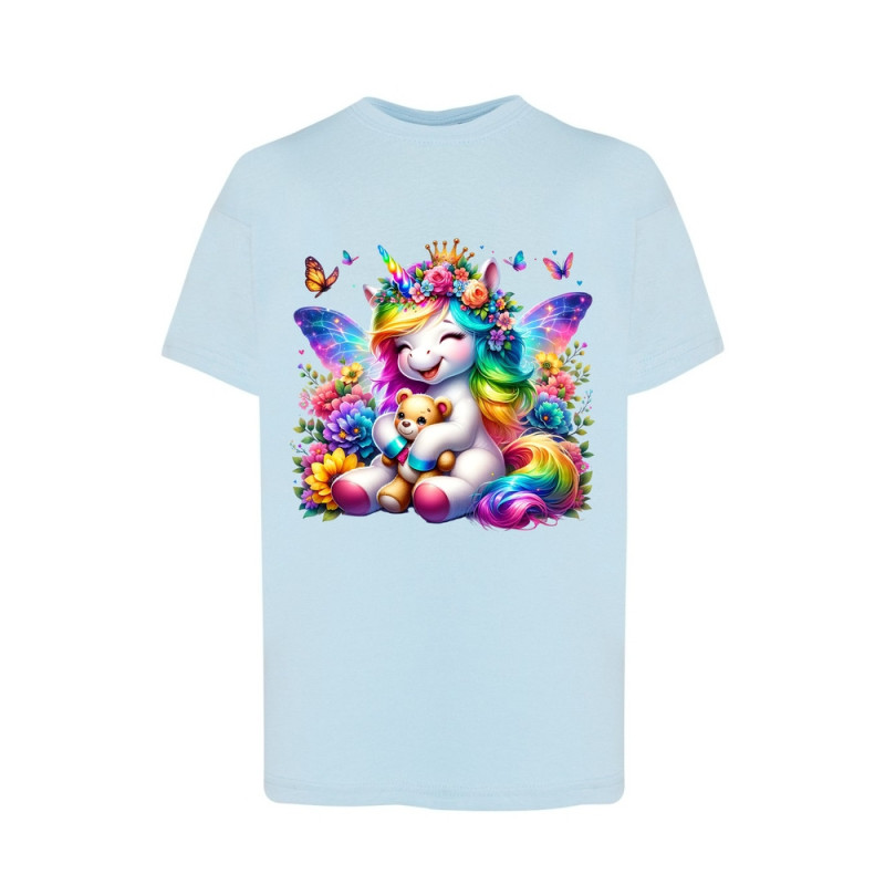 Słodki Jednorożec z miśkiem Koszulka dziecięca 150g