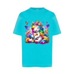 Słodki Jednorożec z miśkiem Koszulka dziecięca 150g