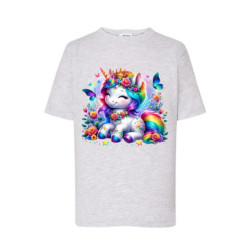 Tęczowy Jednorożec Koszulka dziecięca 150g