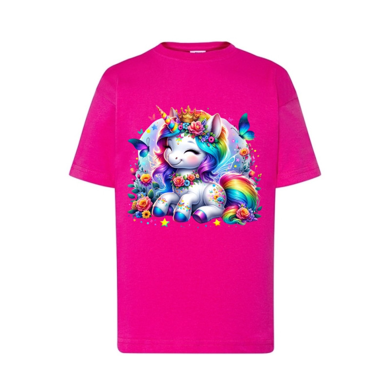 Tęczowy Jednorożec Koszulka dziecięca 150g