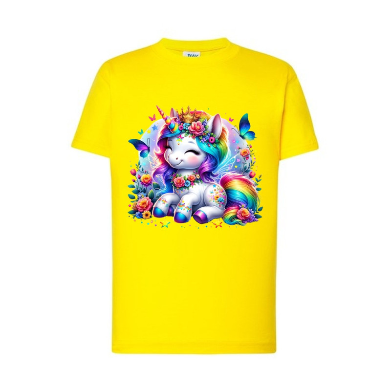 Tęczowy Jednorożec Koszulka dziecięca 150g