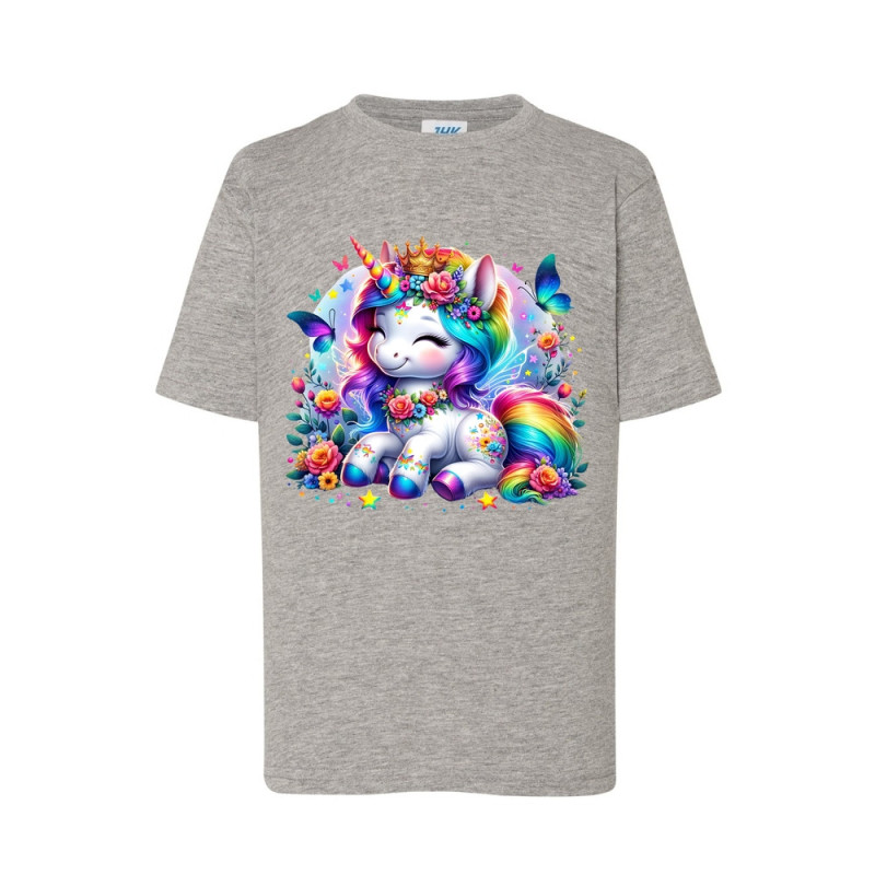 Tęczowy Jednorożec Koszulka dziecięca 150g