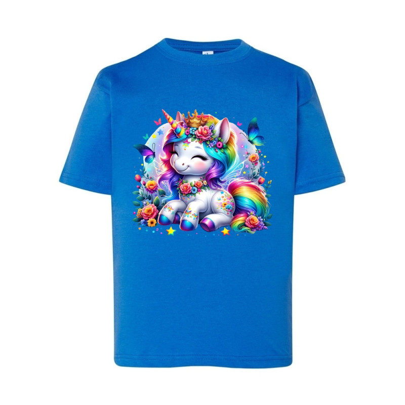 Tęczowy Jednorożec Koszulka dziecięca 150g