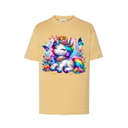 Tęczowy Jednorożec Koszulka dziecięca 150g