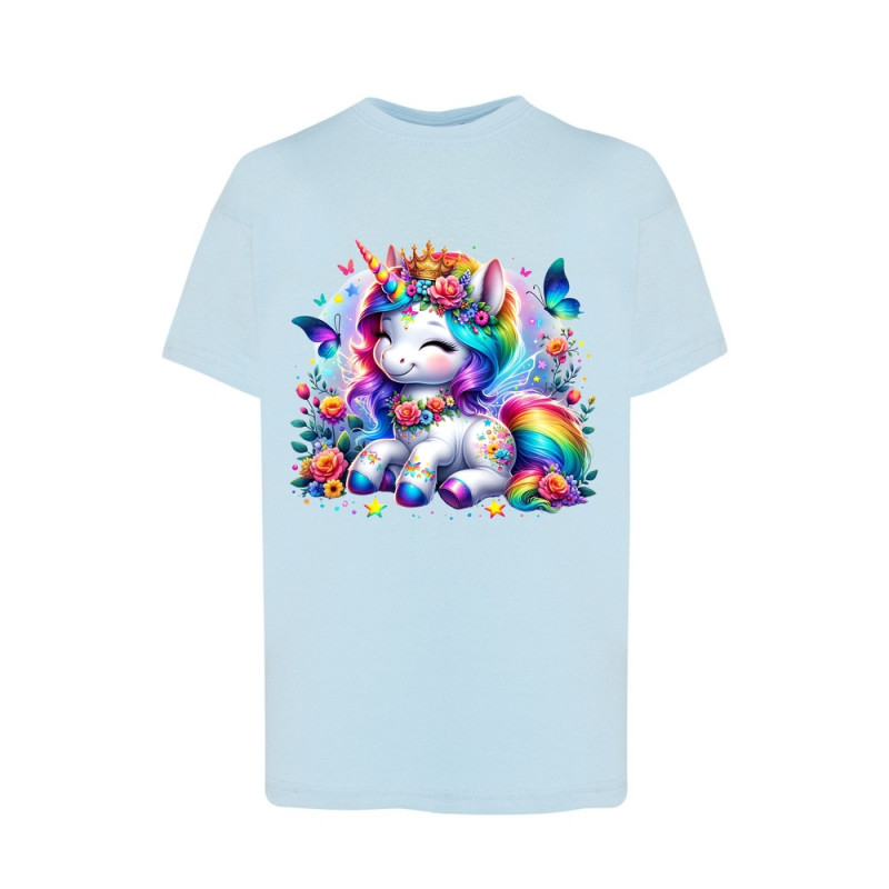 Tęczowy Jednorożec Koszulka dziecięca 150g