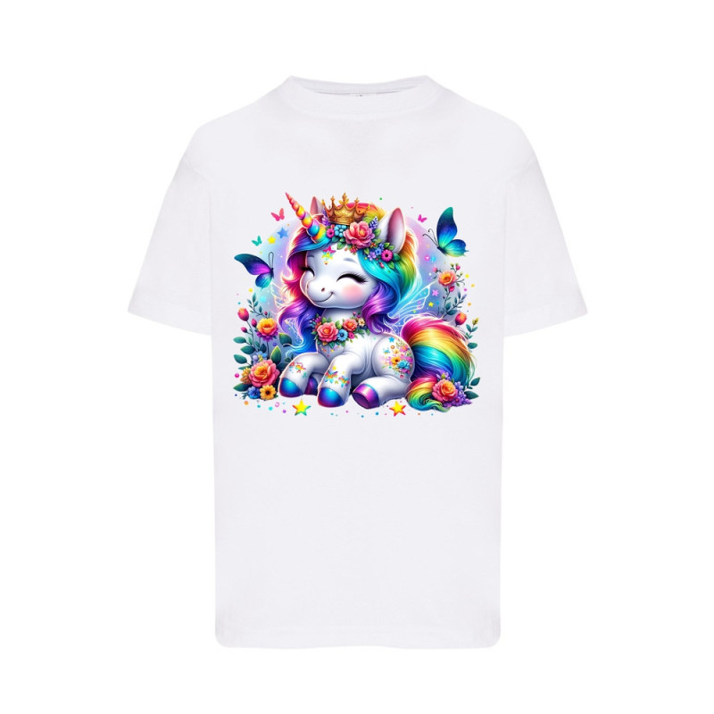 Tęczowy Jednorożec Koszulka dziecięca 150g