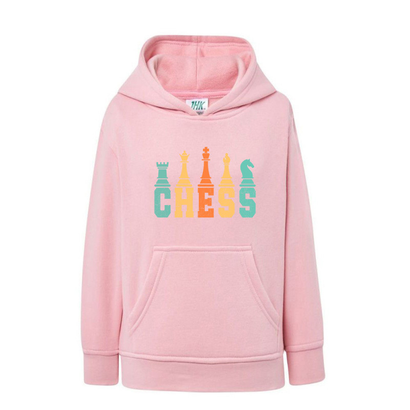 Szachy Chess Bluza dziecięca z kapturem 290g