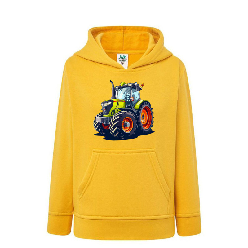 Wielki traktor Bluza dziecięca z kapturem 290g