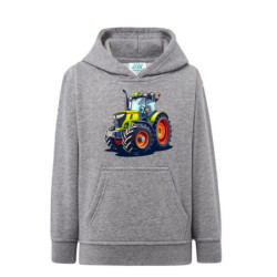 Wielki traktor Bluza dziecięca z kapturem 290g
