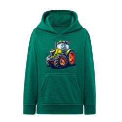 Wielki traktor Bluza dziecięca z kapturem 290g