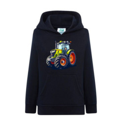 Wielki traktor Bluza dziecięca z kapturem 290g