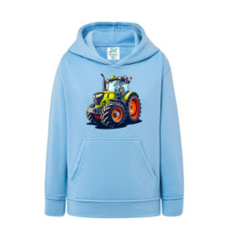 Wielki traktor Bluza dziecięca z kapturem 290g