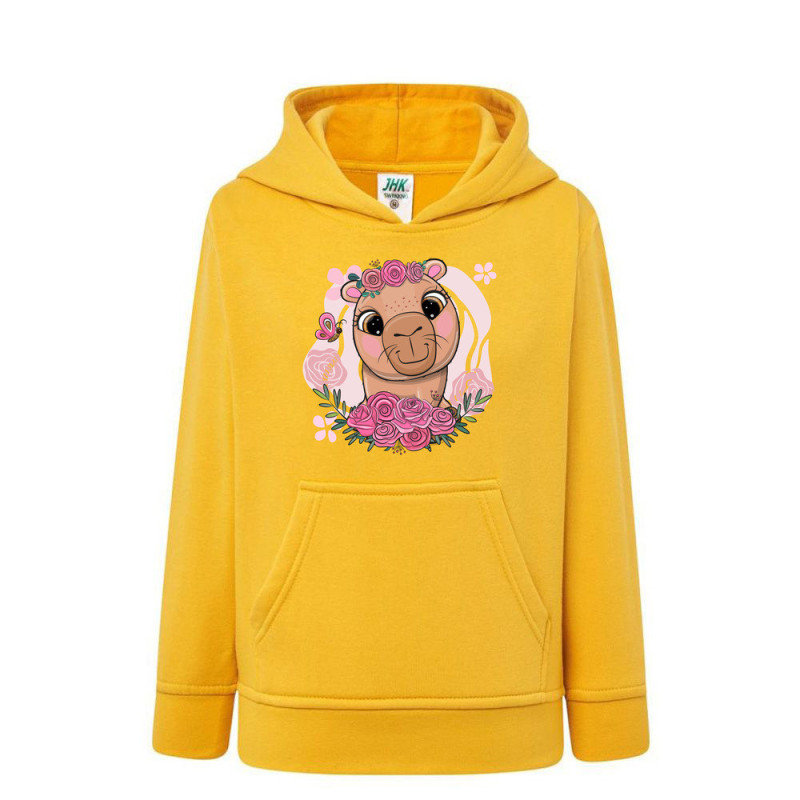 Słodka kapibara Bluza dziecięca z kapturem 290g