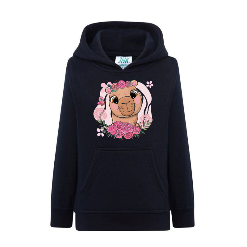 Słodka kapibara Bluza dziecięca z kapturem 290g